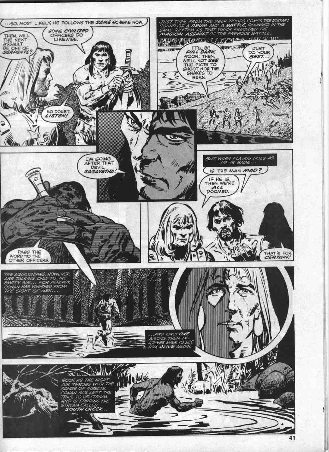 Read online The Savage Sword Of Conan comic -  Issue #46 - 40