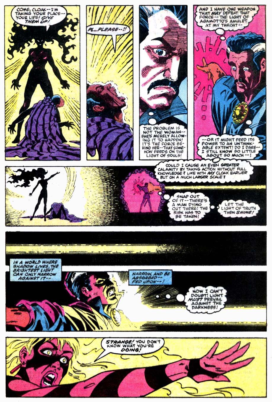 Read online Doctor Strange (1974) comic -  Issue #78 - 21