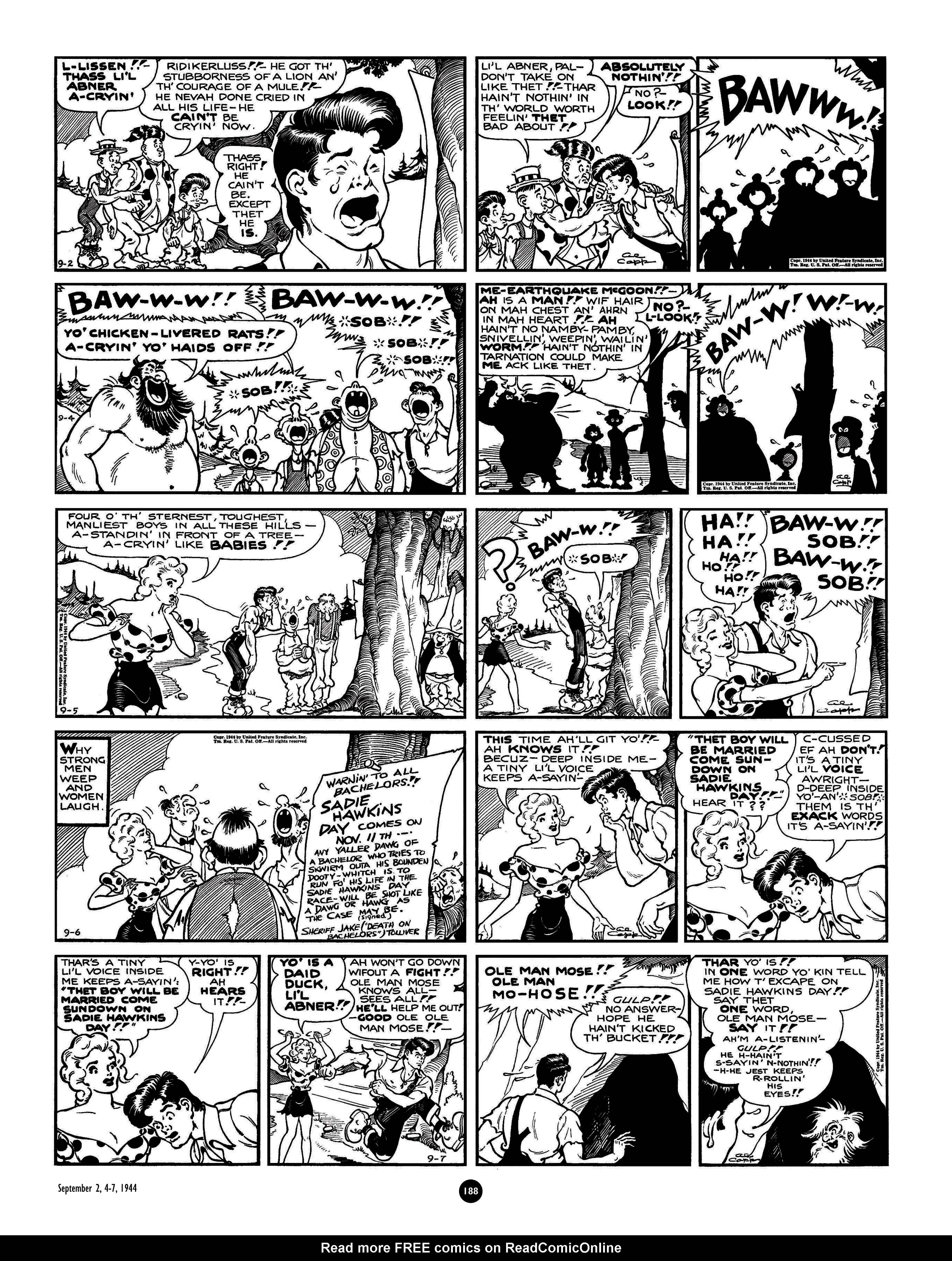 Read online Al Capp's Li'l Abner Complete Daily & Color Sunday Comics comic -  Issue # TPB 5 (Part 2) - 90