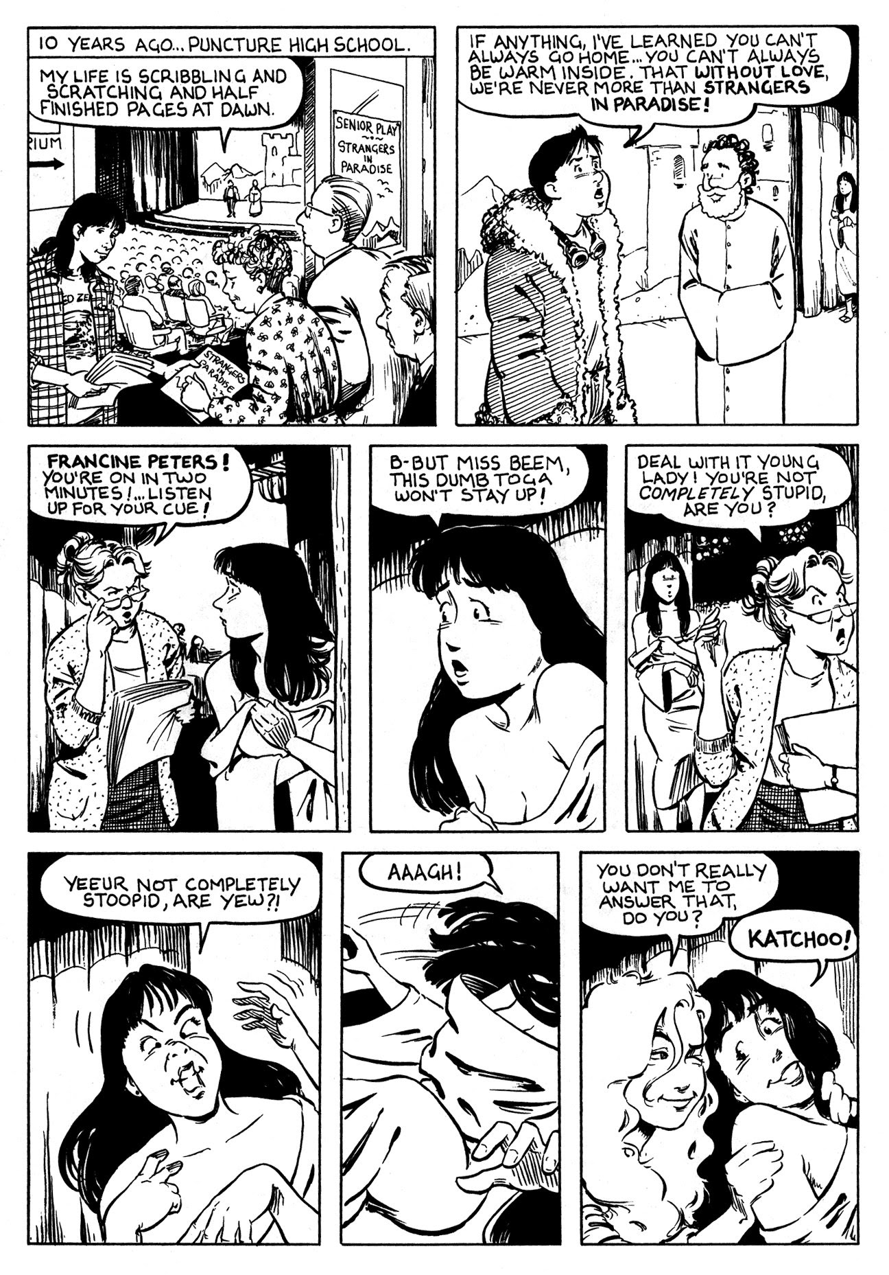 Read online Strangers in Paradise (1993) comic -  Issue #1 - 3