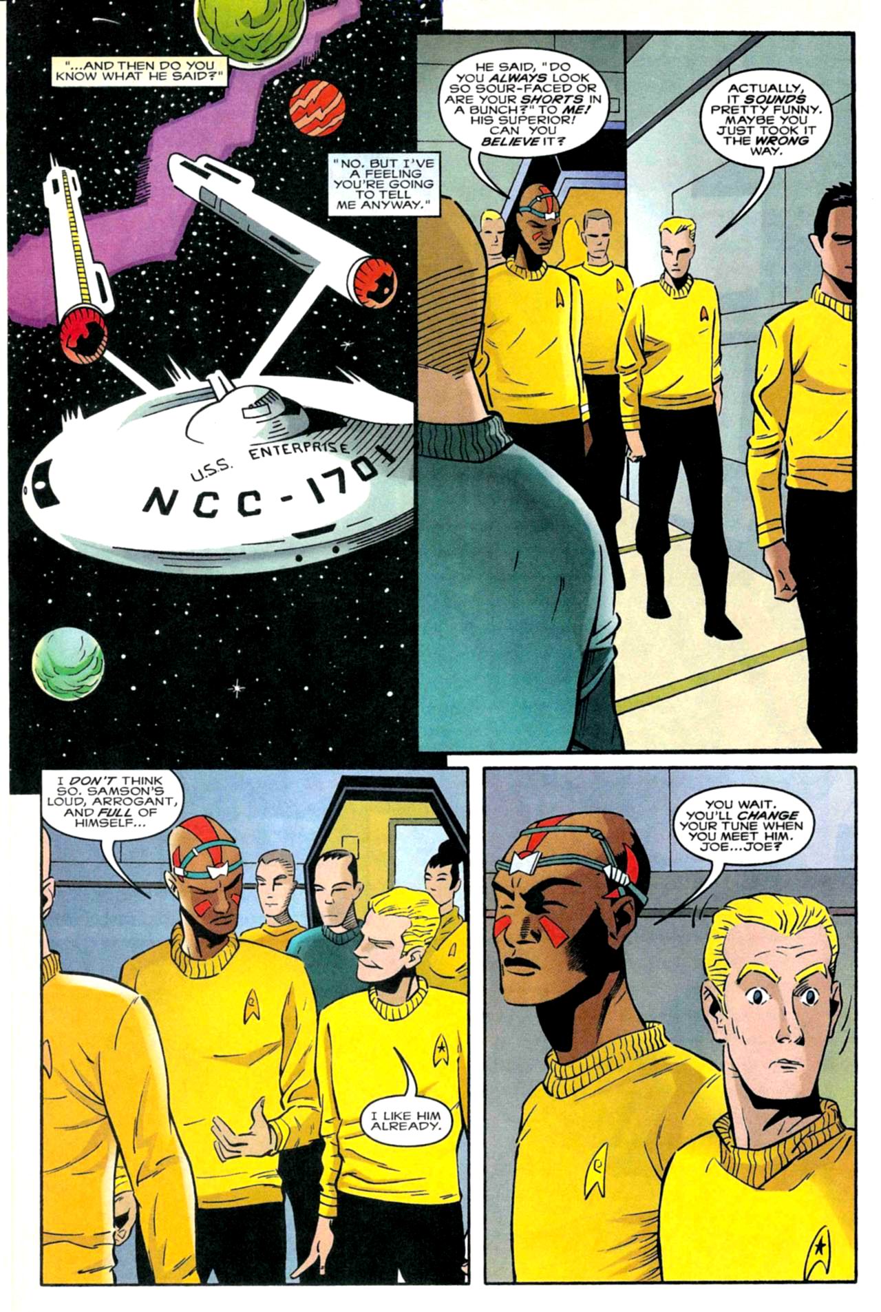 Read online Star Trek: Early Voyages comic -  Issue #16 - 17