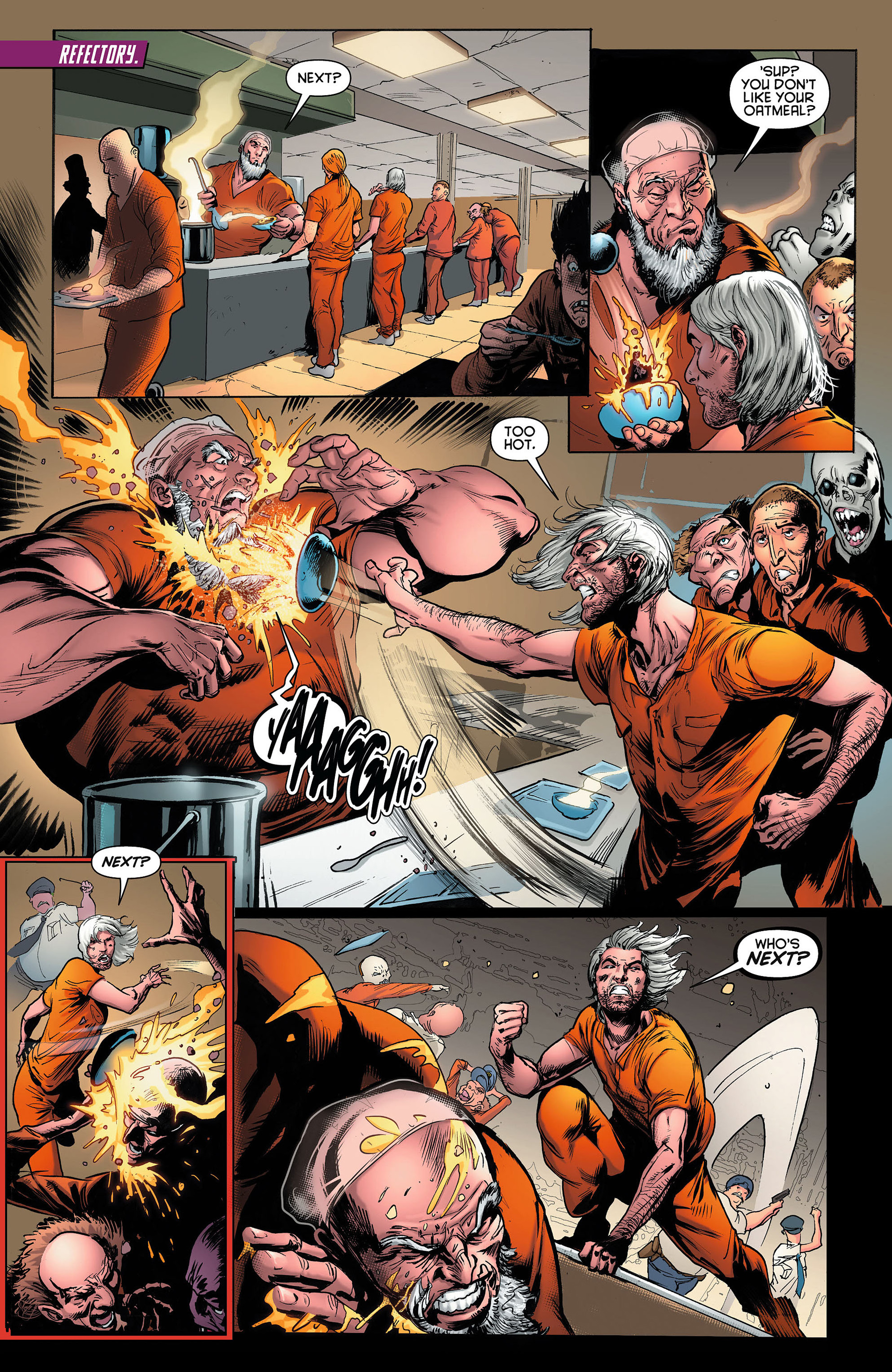 Read online Resurrection Man (2011) comic -  Issue #6 - 8