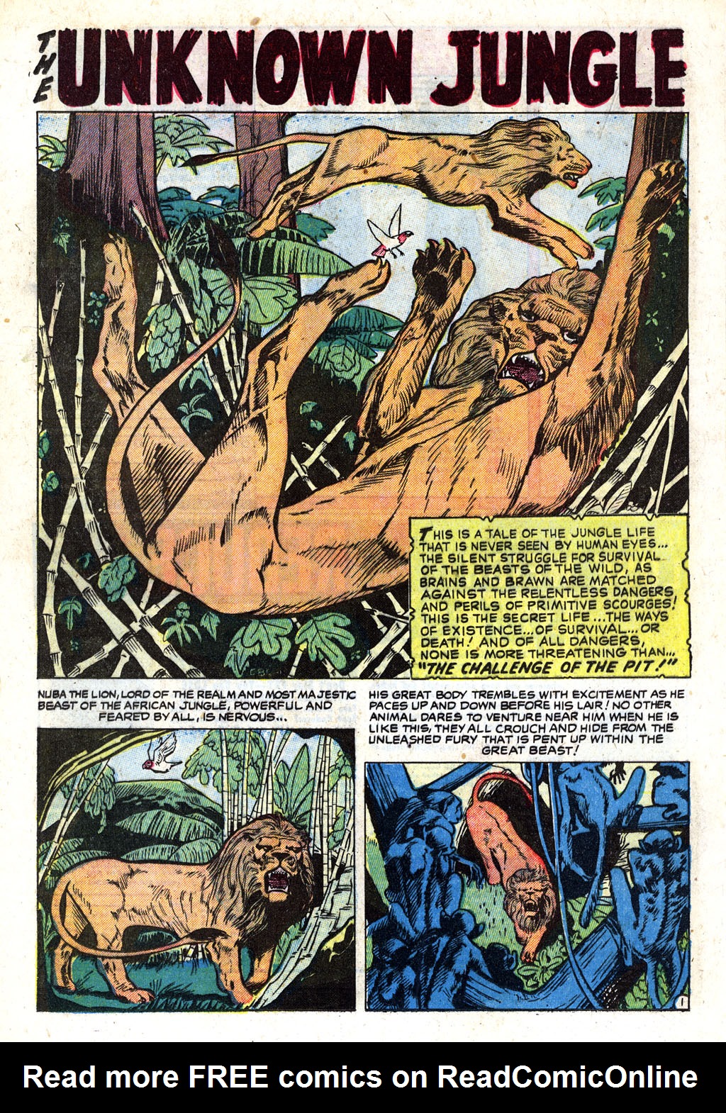 Read online Jungle Tales comic -  Issue #1 - 20