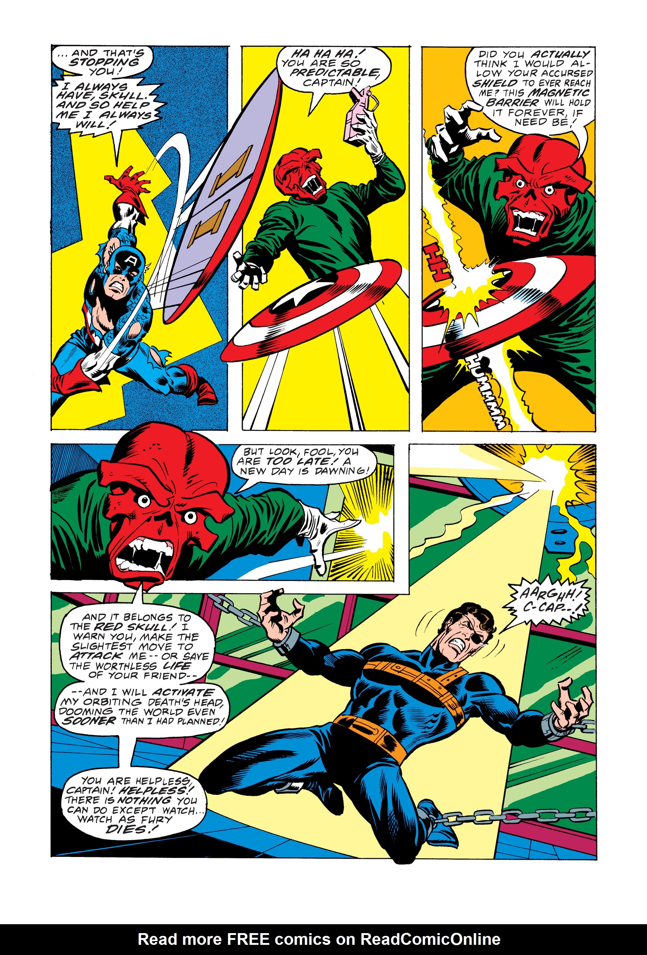 Read online Marvel Masterworks: Captain America comic -  Issue # TPB 12 (Part 3) - 19