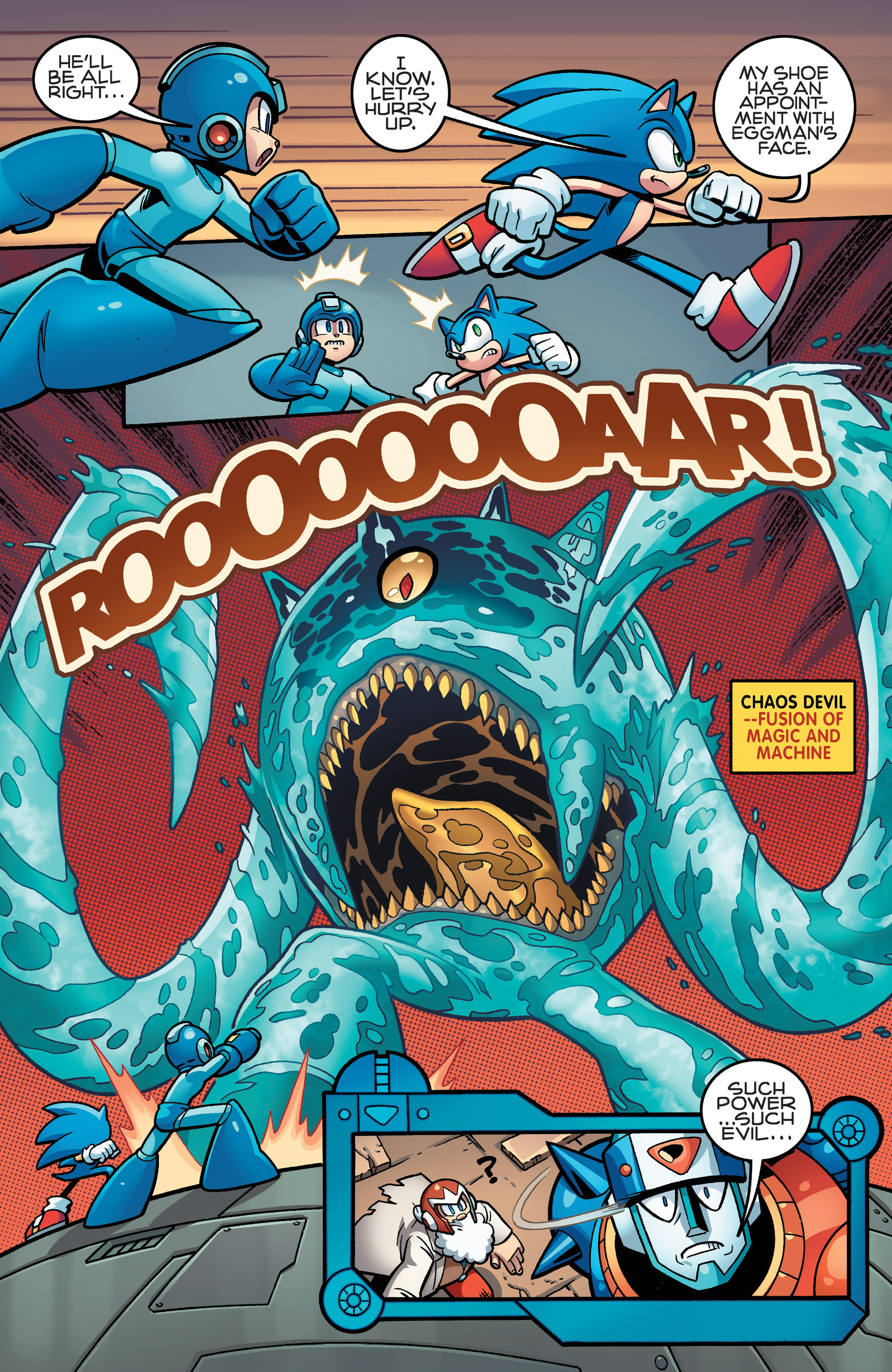 Read online Sonic Mega Man Worlds Collide comic -  Issue # Vol 3 - 62