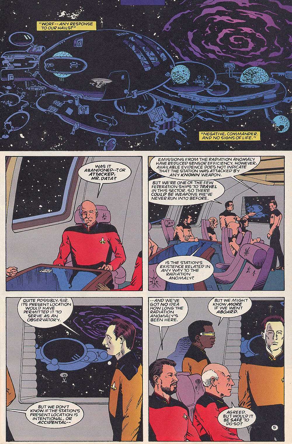Read online Star Trek: The Next Generation (1989) comic -  Issue # _Annual 5 - 6