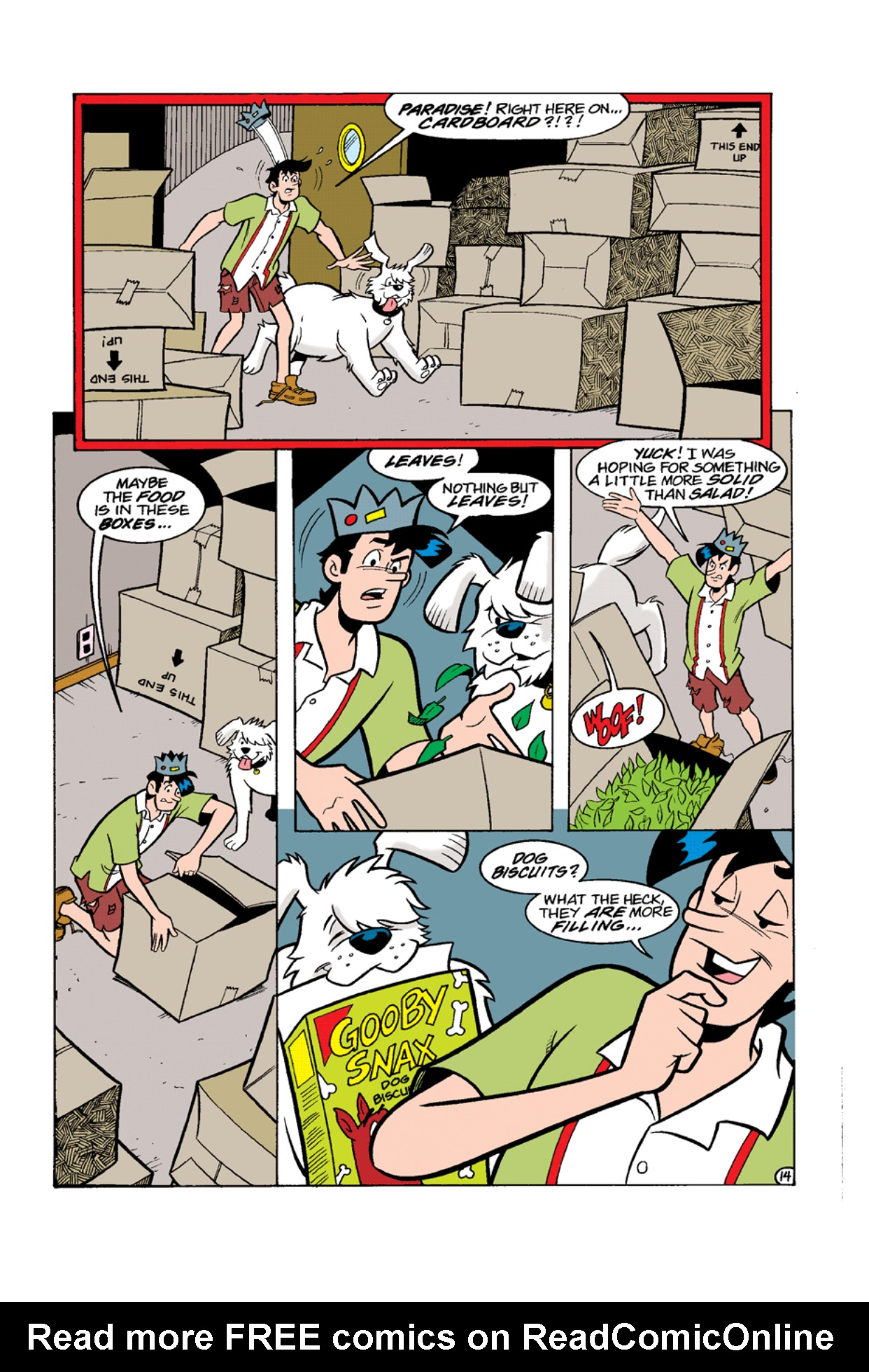 Read online Archie's Weird Mysteries comic -  Issue #6 - 16