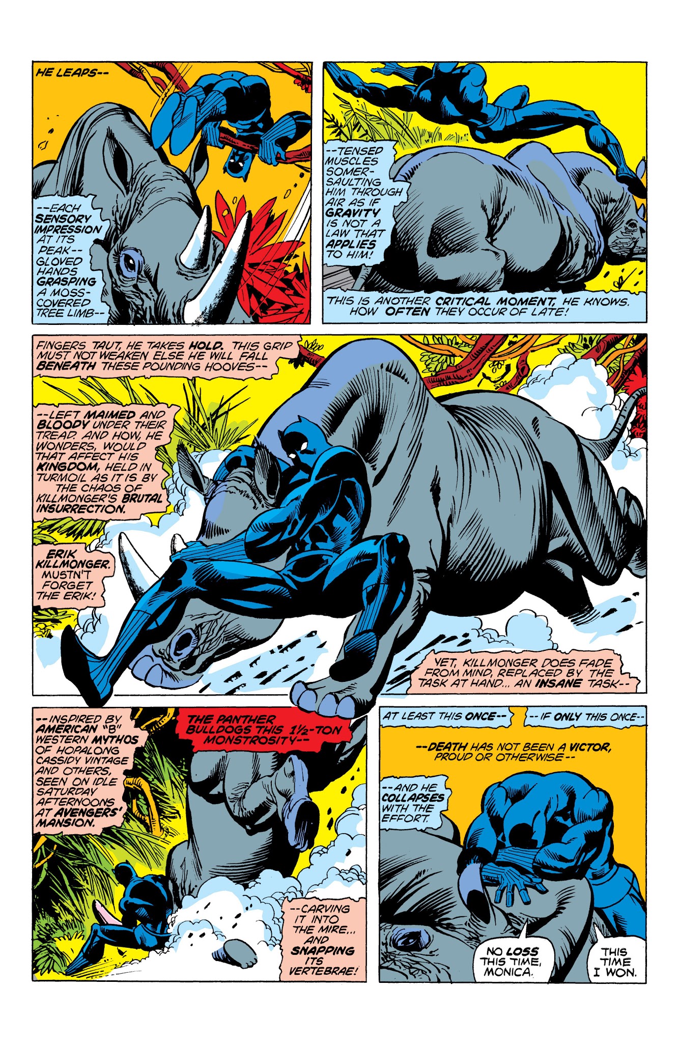 Read online Marvel Masterworks: The Black Panther comic -  Issue # TPB 1 - 58