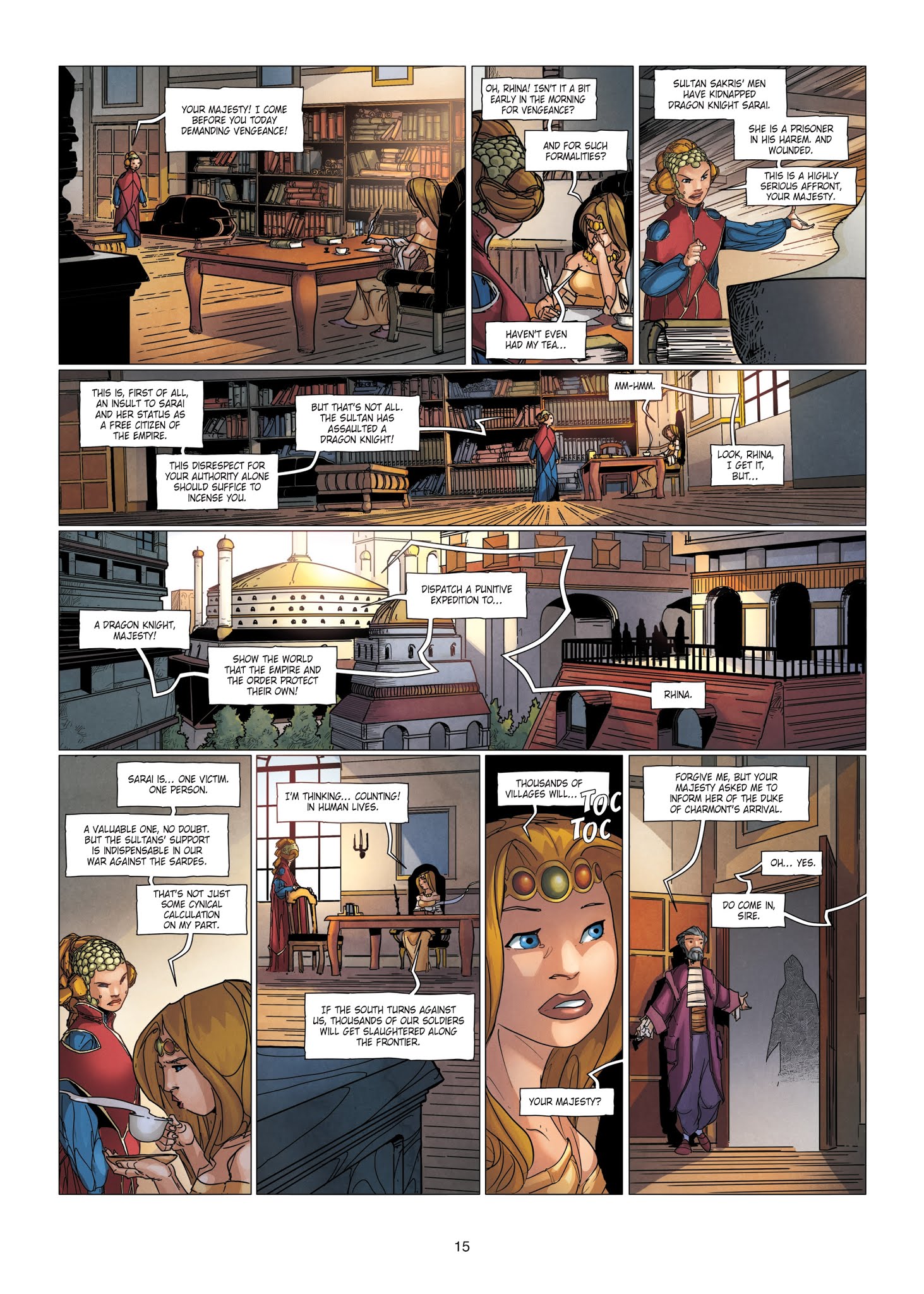 Read online Chronicles of the Dragon Knights comic -  Issue #15 - 15