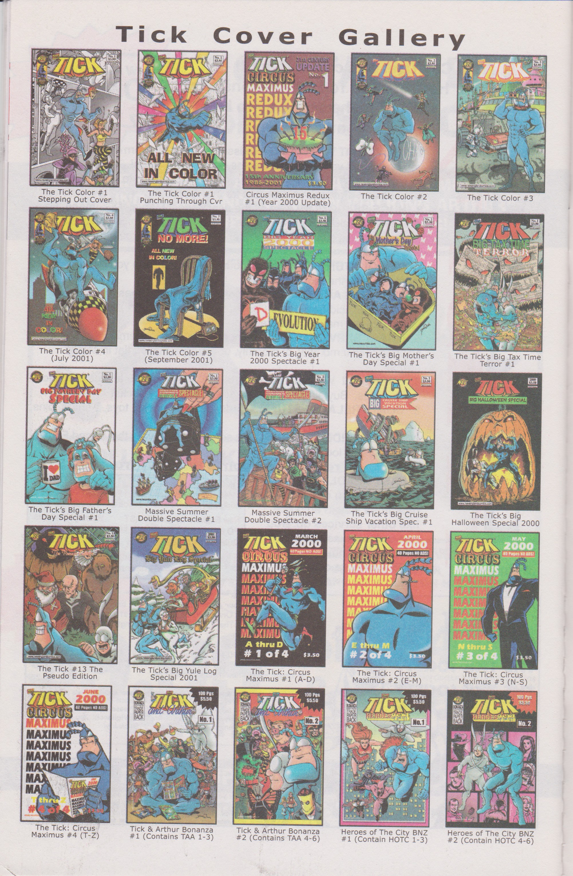 Read online The Tick Color comic -  Issue #4 - 30
