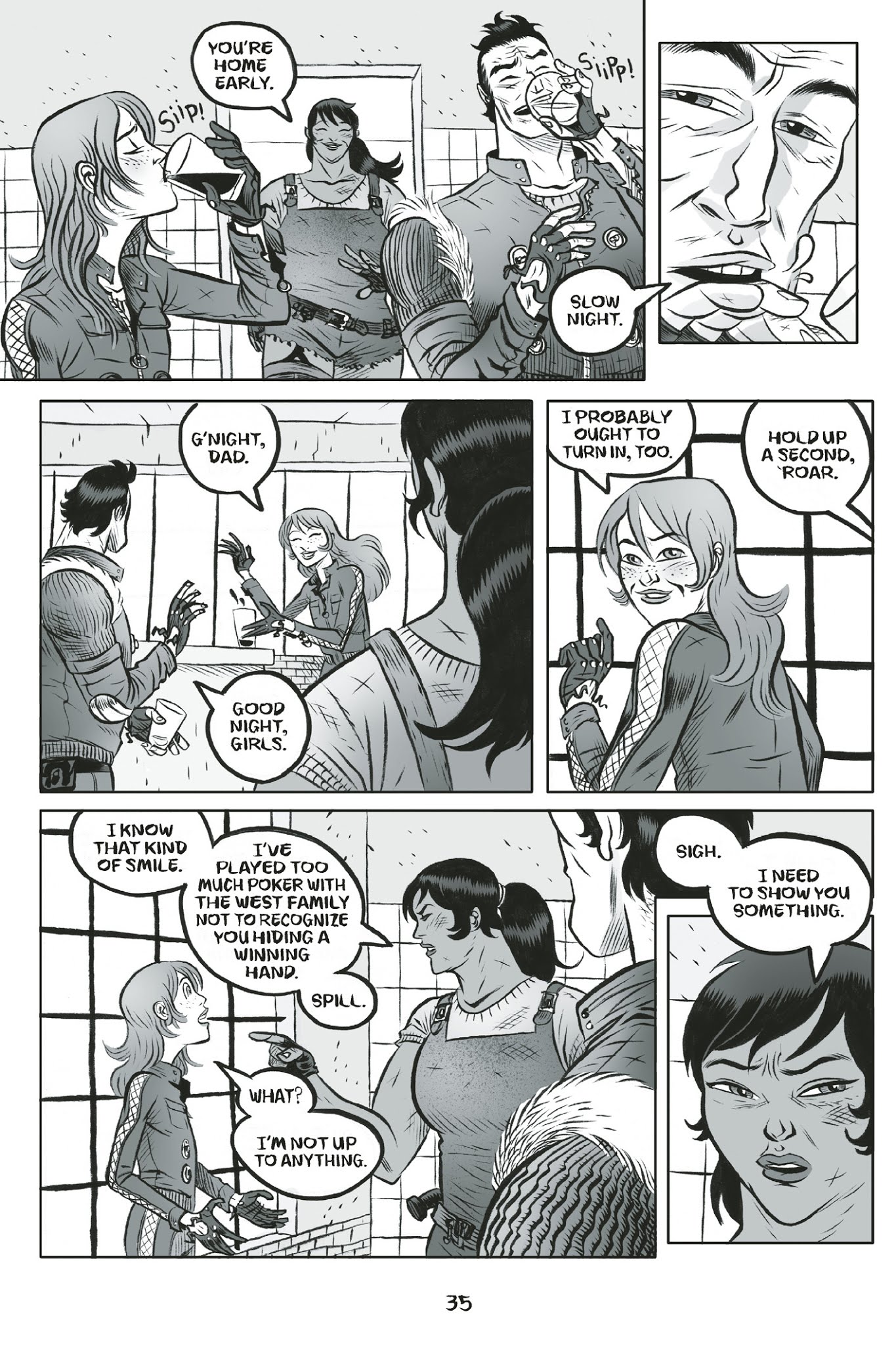 Read online Aurora West comic -  Issue # TPB 2 (Part 1) - 37