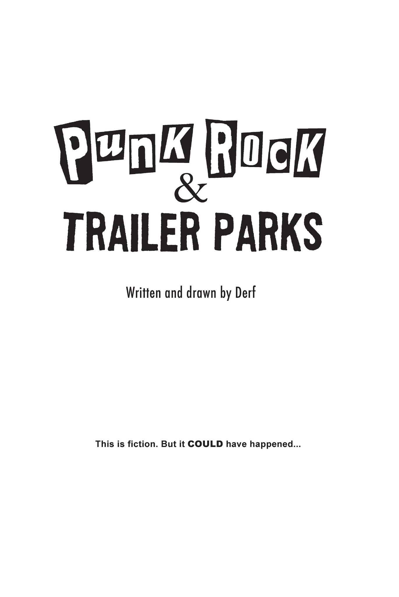 Read online Punk Rock & Trailer Parks comic -  Issue # TPB - 3