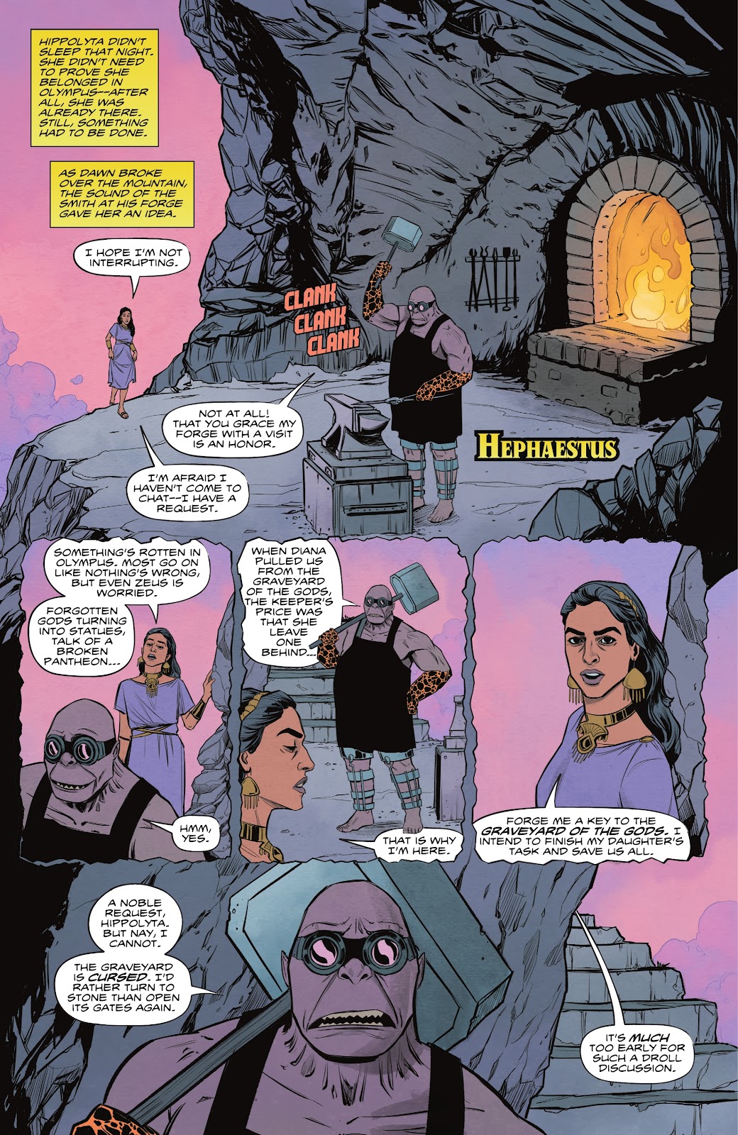 Olympus: Rebirth issue 1 - Page 22
