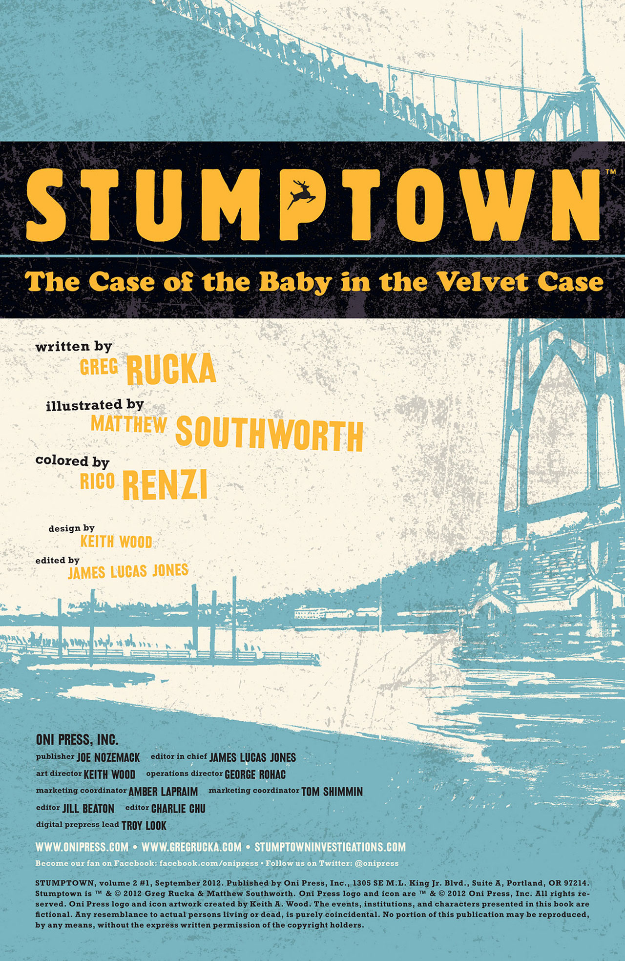 Read online Stumptown (2012) comic -  Issue #1 - 2