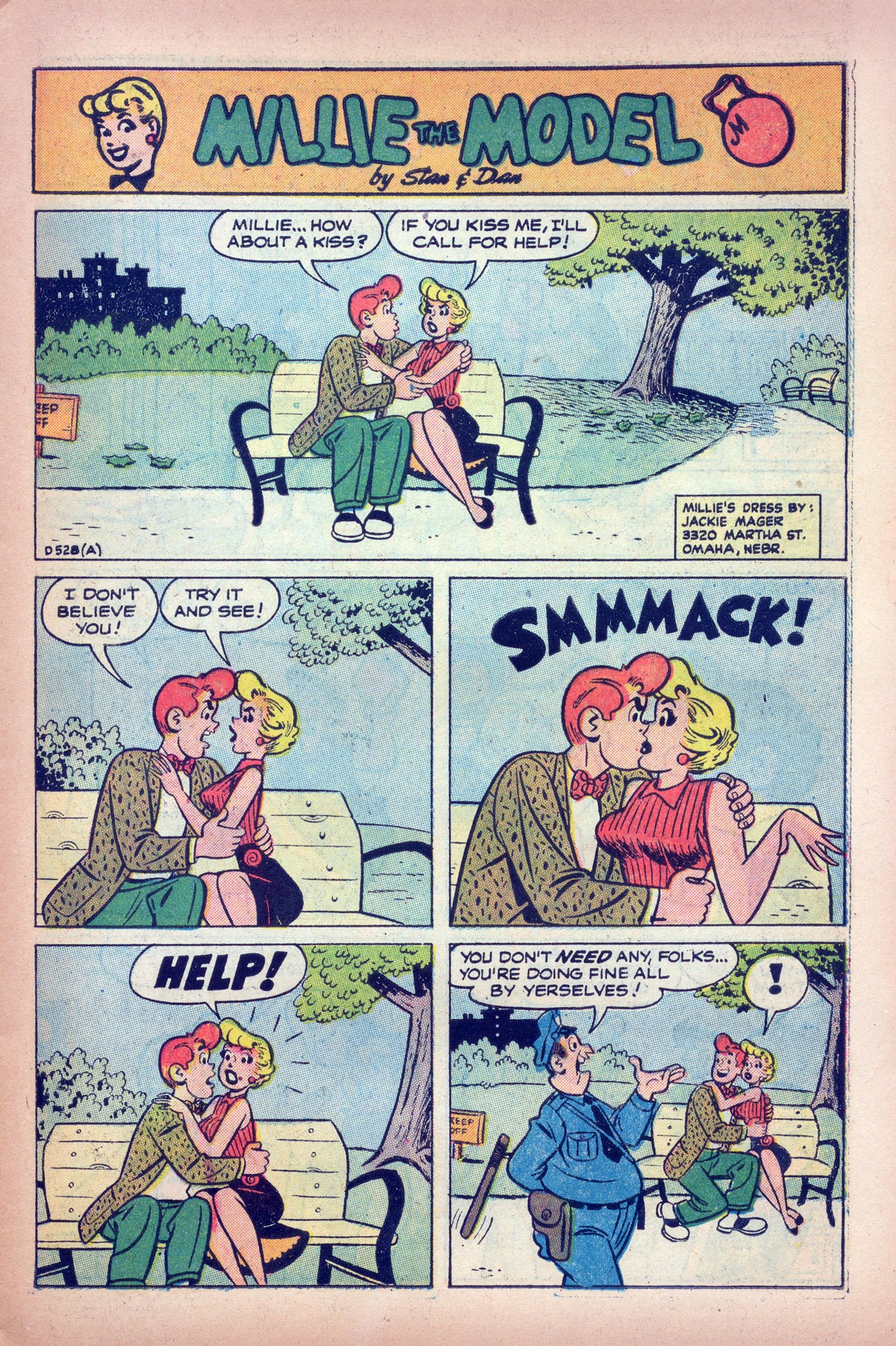 Read online Millie the Model comic -  Issue #51 - 7