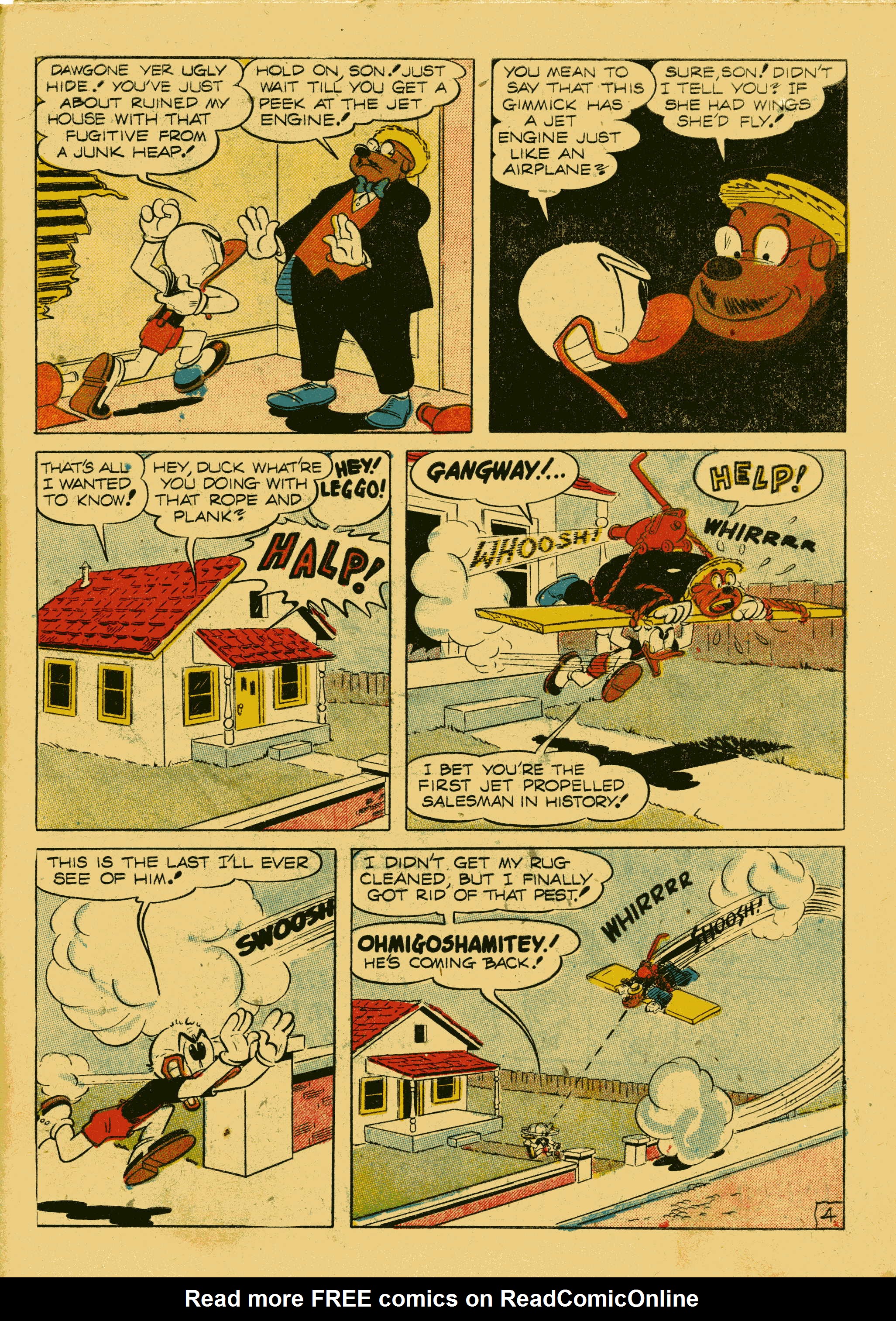 Read online Super Duck Comics comic -  Issue #34 - 45