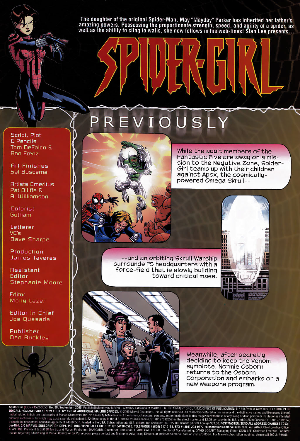 Read online Spider-Girl (1998) comic -  Issue #88 - 2