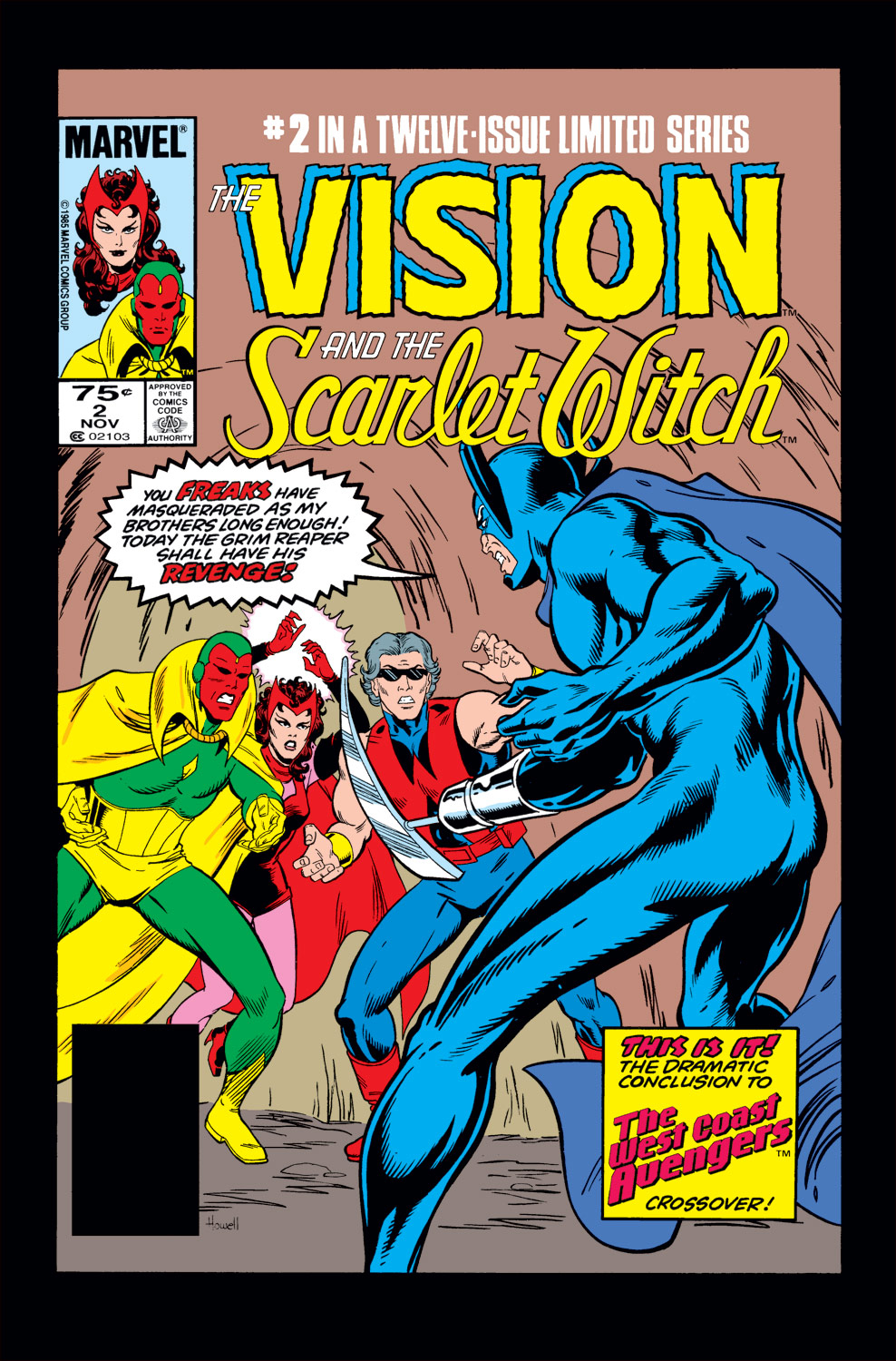 The Vision and the Scarlet Witch (1985) issue 2 - Page 1