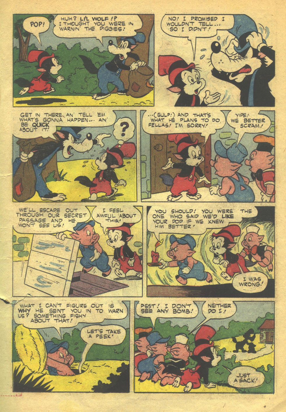 Read online Walt Disney's Comics and Stories comic -  Issue #163 - 19