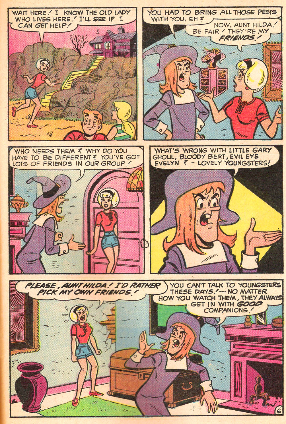 Read online Sabrina The Teenage Witch (1971) comic -  Issue #4 - 34