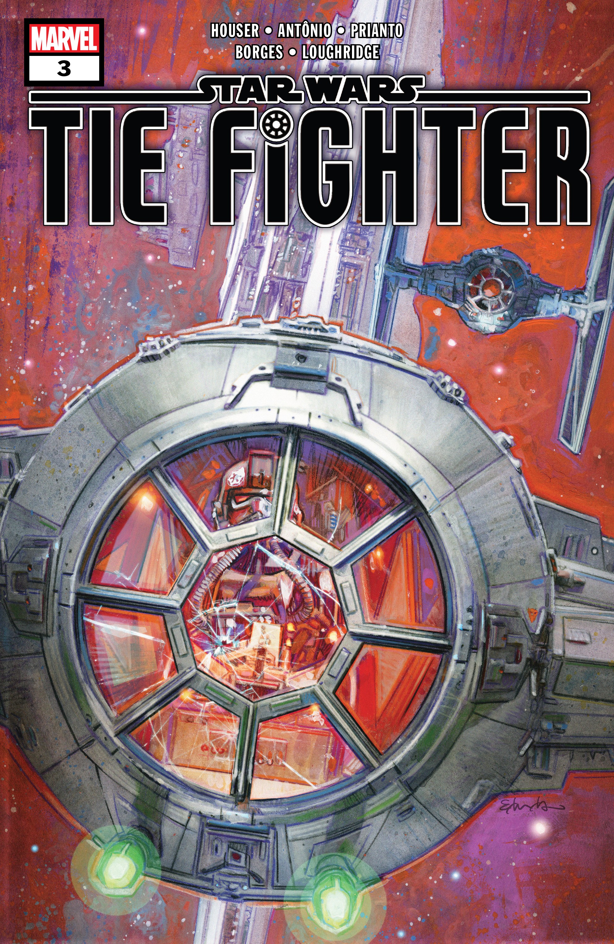 Read online Star Wars: Tie Fighter comic -  Issue #3 - 1