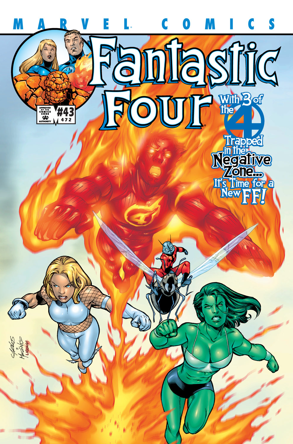 Read online Fantastic Four (1998) comic -  Issue #43 - 1