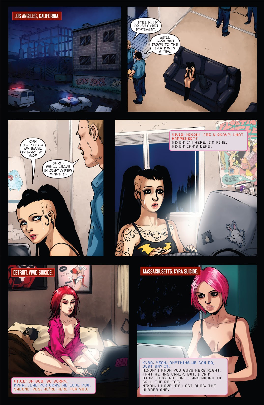 Read online Hack/Slash Annual - Suicide Girls Annual comic -  Issue # Full - 16