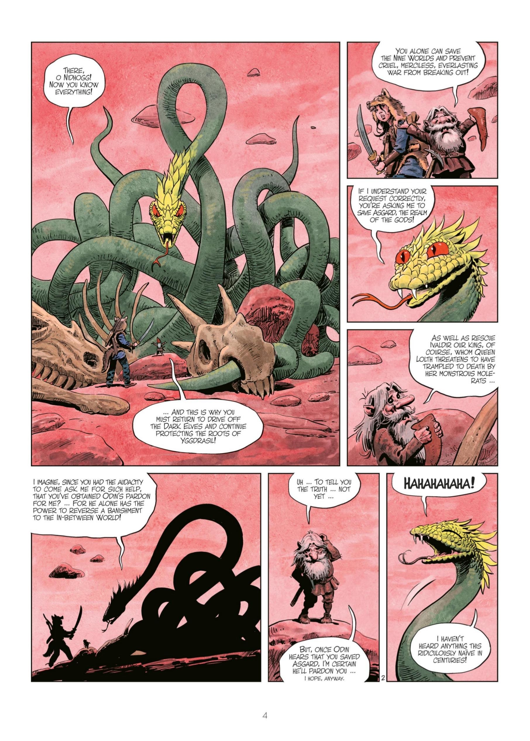 Read online The World of Thorgal: Wolfcub comic -  Issue #7 - 6
