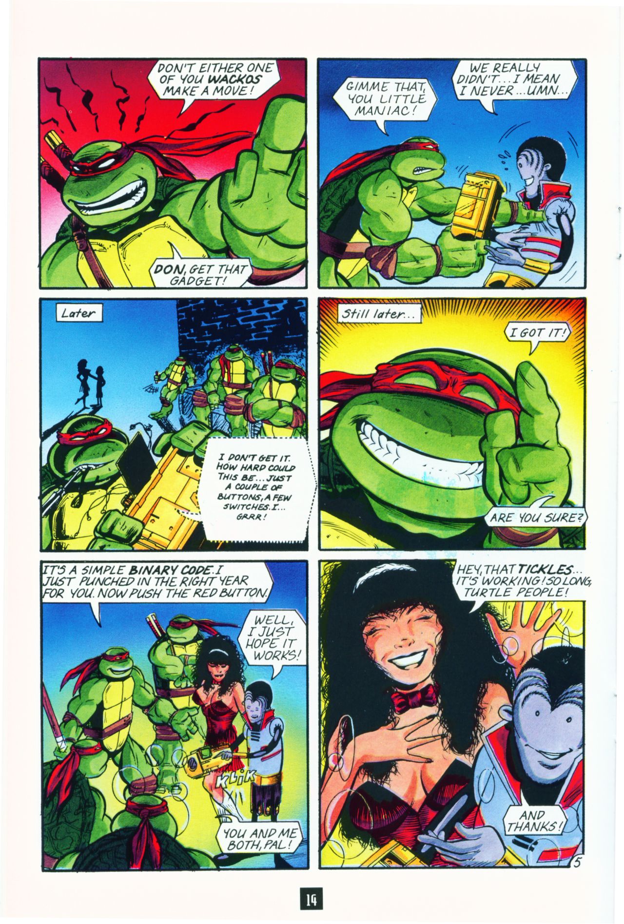 Read online Turtle Soup (1991) comic -  Issue #4 - 16