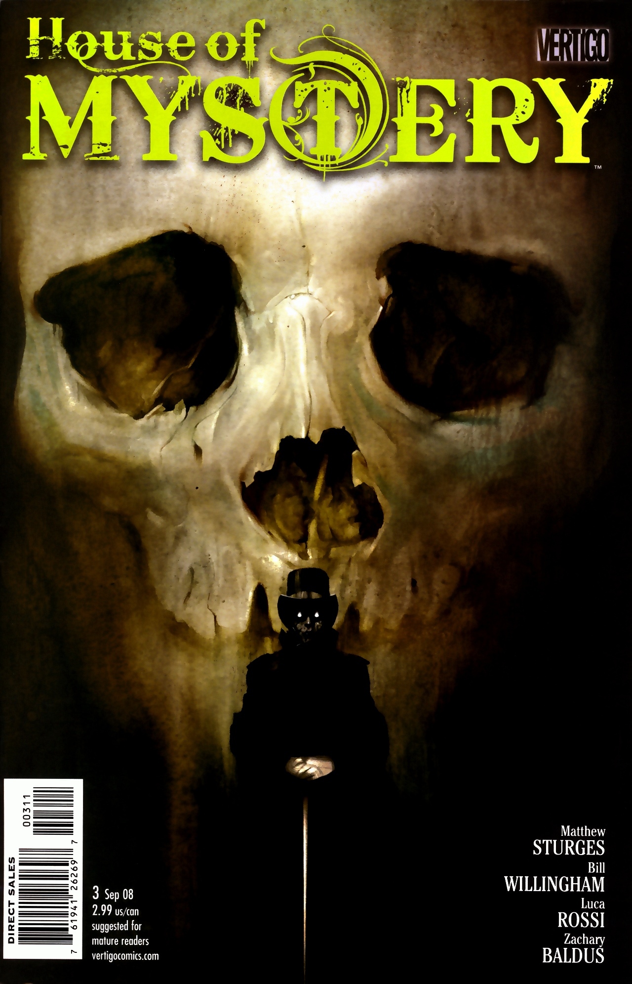Read online House of Mystery (2008) comic -  Issue #3 - 1