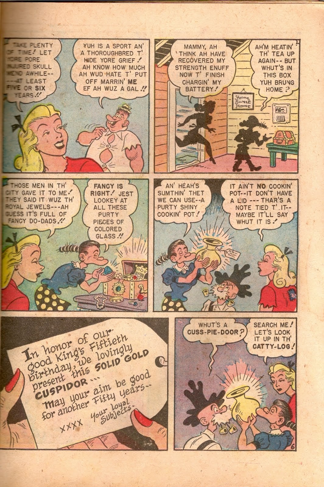 Read online Babe (1948) comic -  Issue #3 - 26