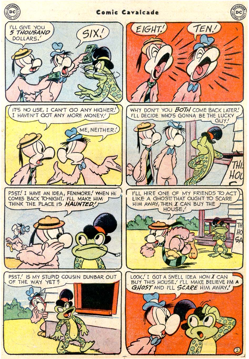 Read online Comic Cavalcade comic -  Issue #54 - 17