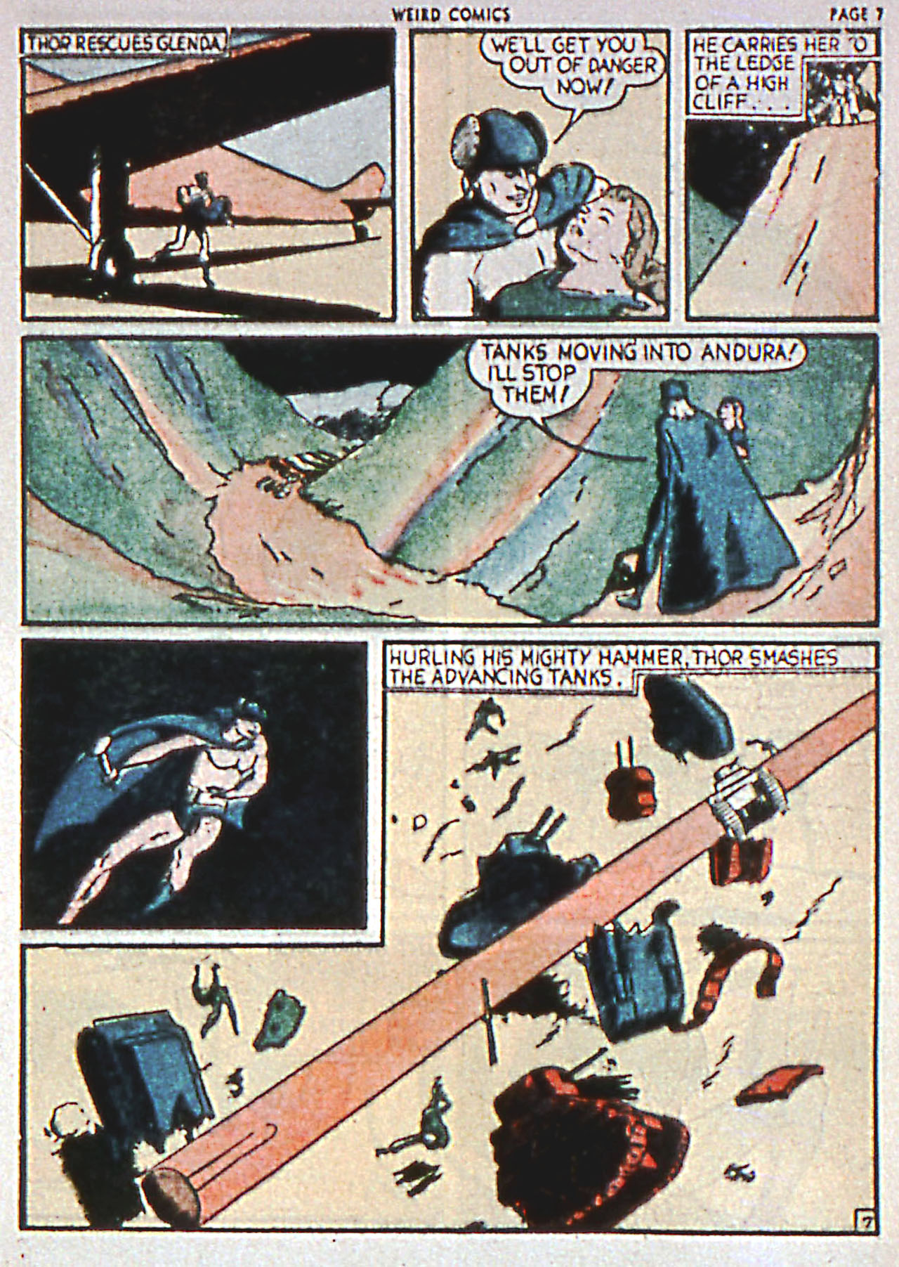 Read online Weird Comics comic -  Issue #1 - 9