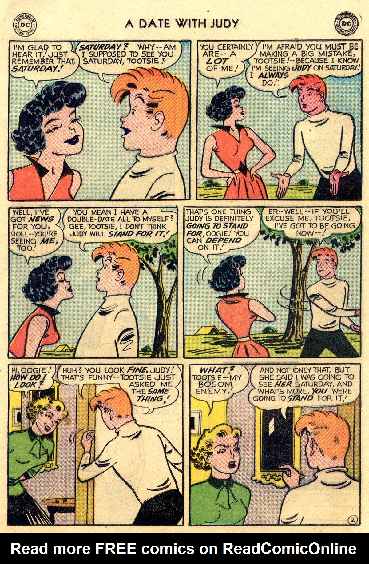 Read online A Date with Judy comic -  Issue #53 - 11