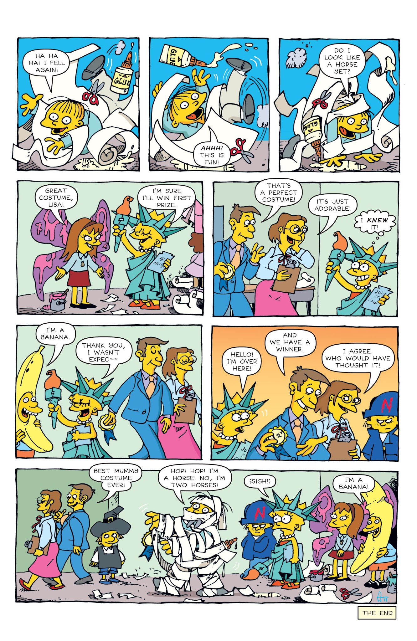Read online Simpsons One-Shot Wonders: Ralph Wiggum Comics comic -  Issue # Full - 23