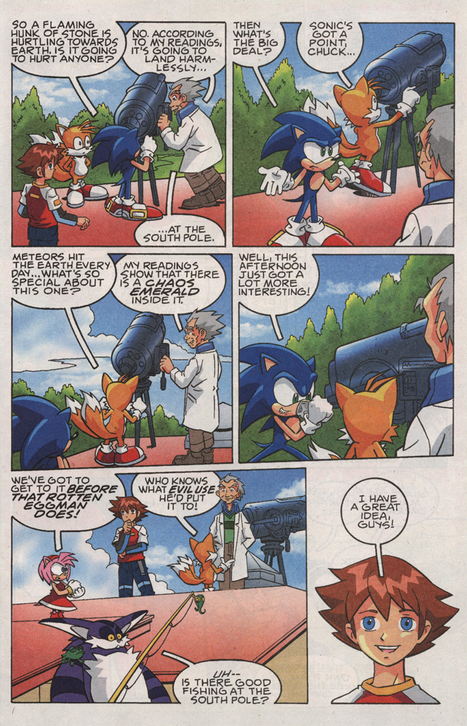 Read online Sonic X comic -  Issue #33 - 7