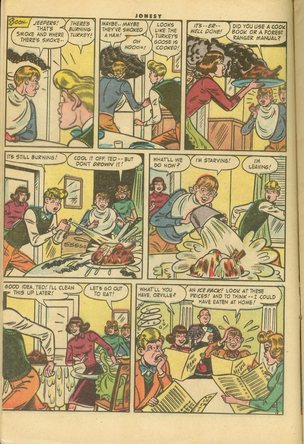 Read online Jonesy (1953) comic -  Issue #7 - 12