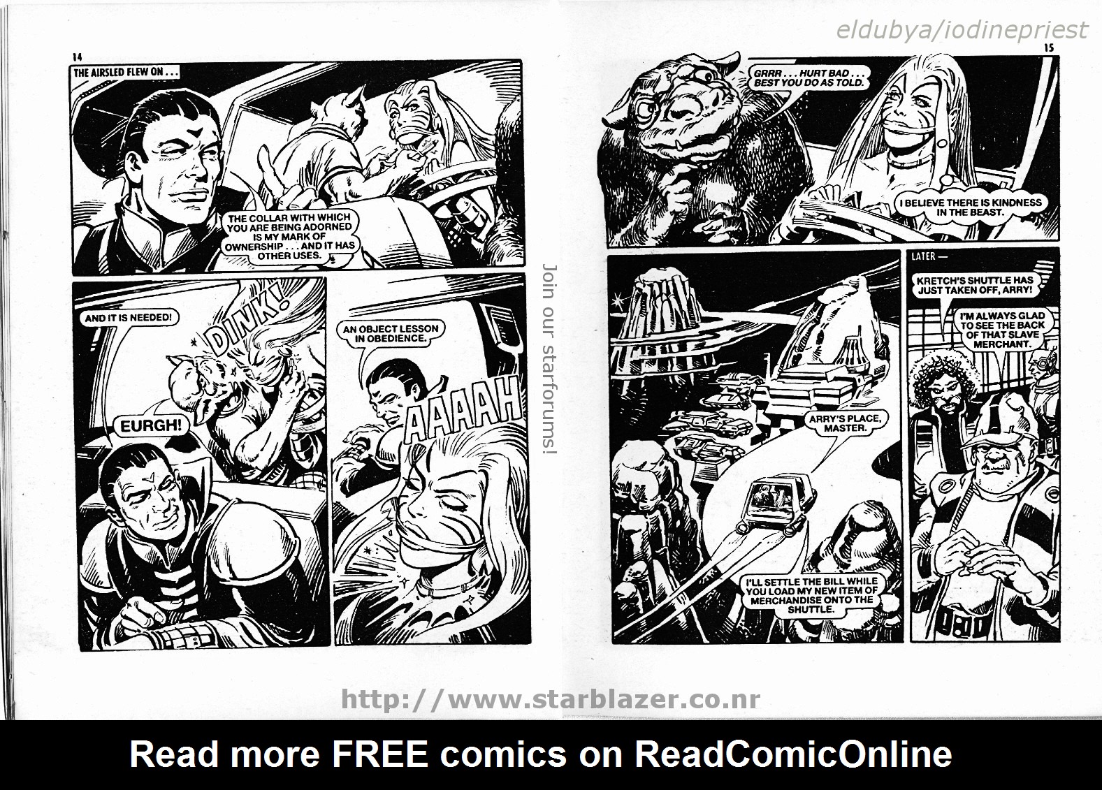 Read online Starblazer comic -  Issue #216 - 9