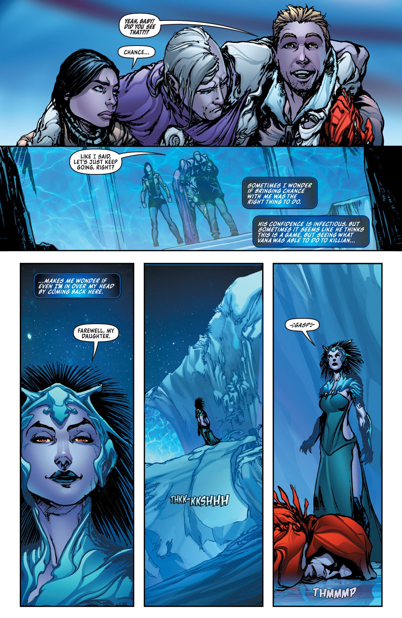 Read online Michael Turner's Fathom (2013) comic -  Issue #7 - 12