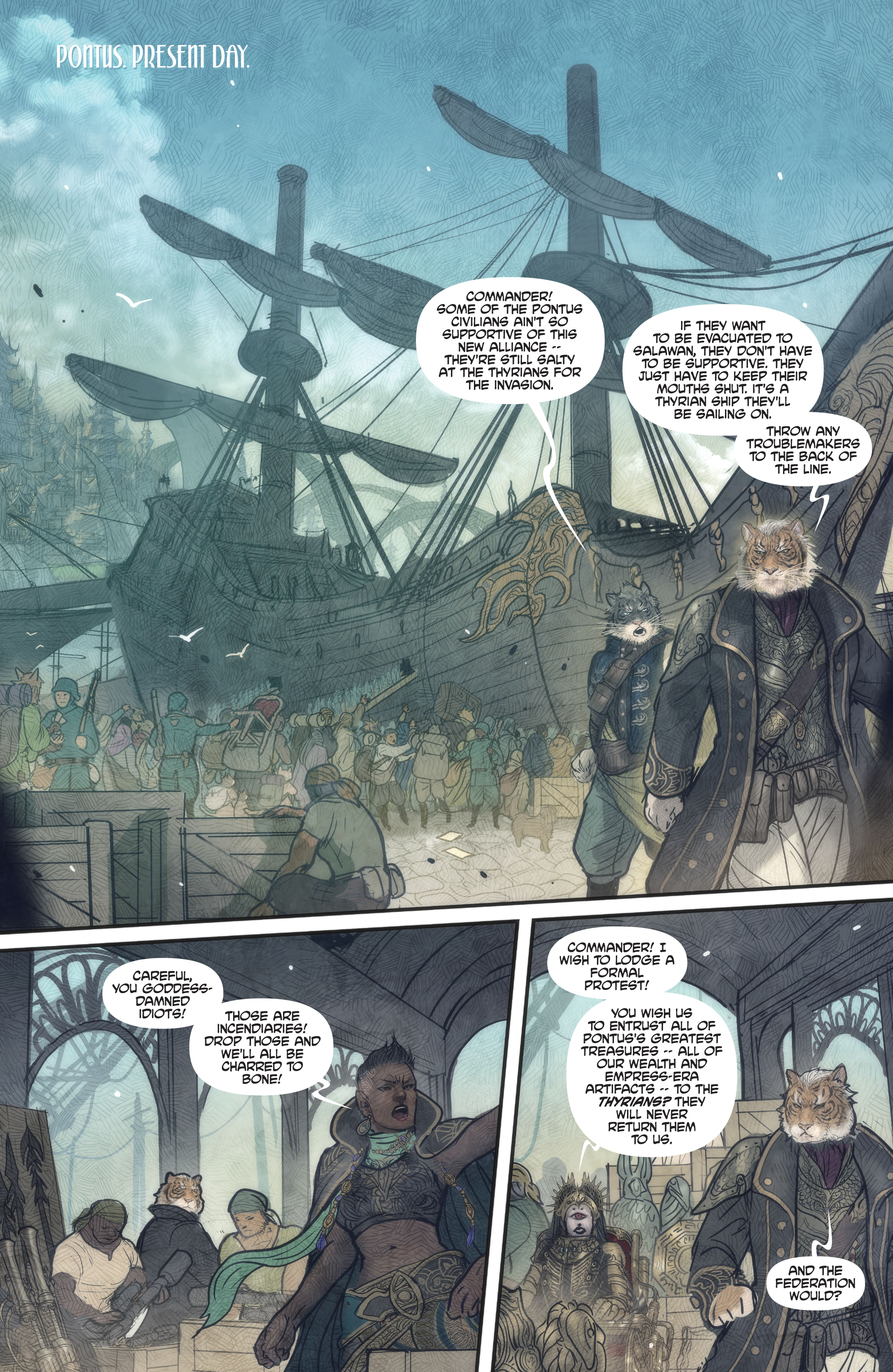 Read online Monstress comic -  Issue #25 - 5