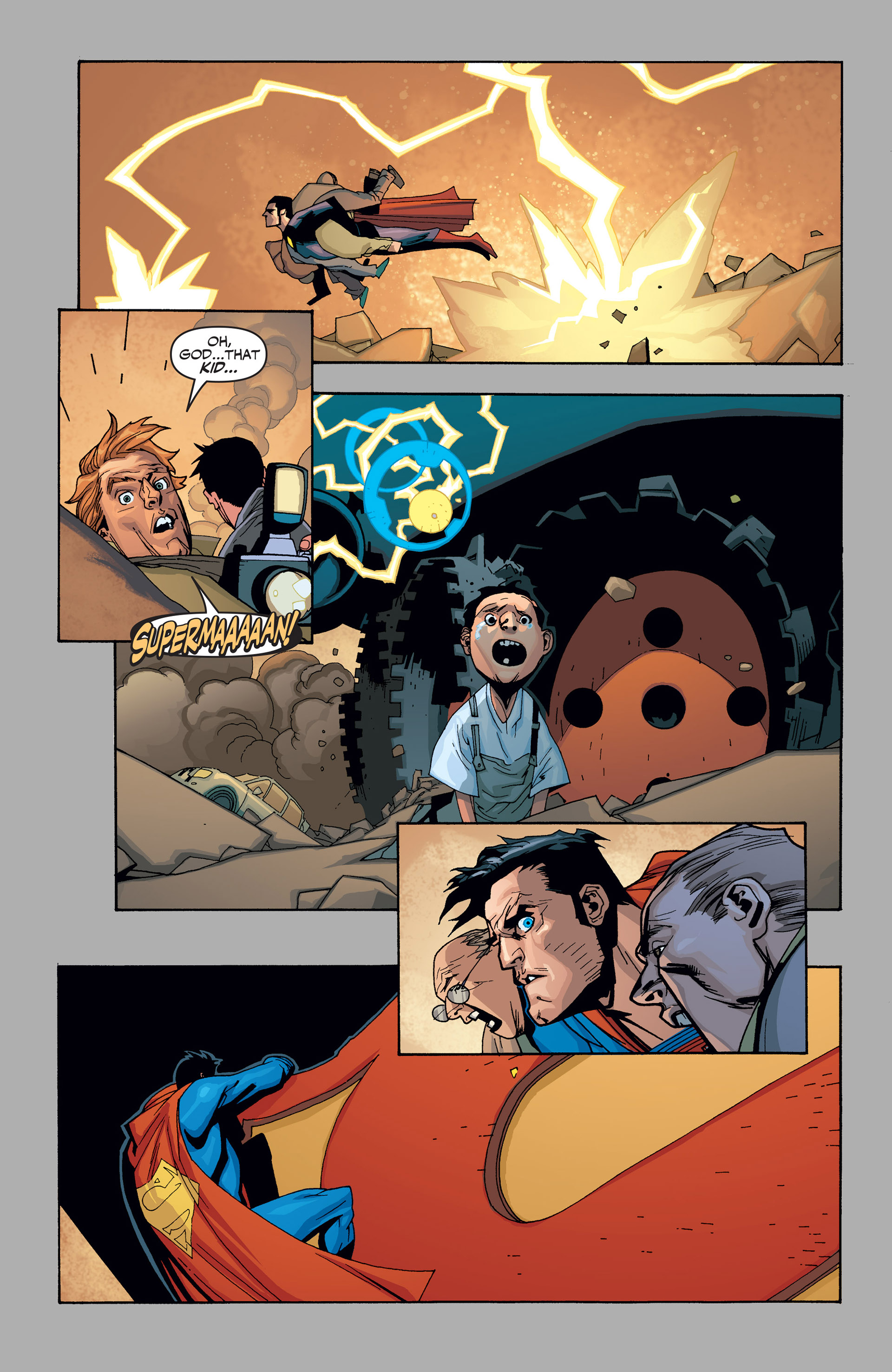 Read online Superman: Birthright (2003) comic -  Issue #11 - 15
