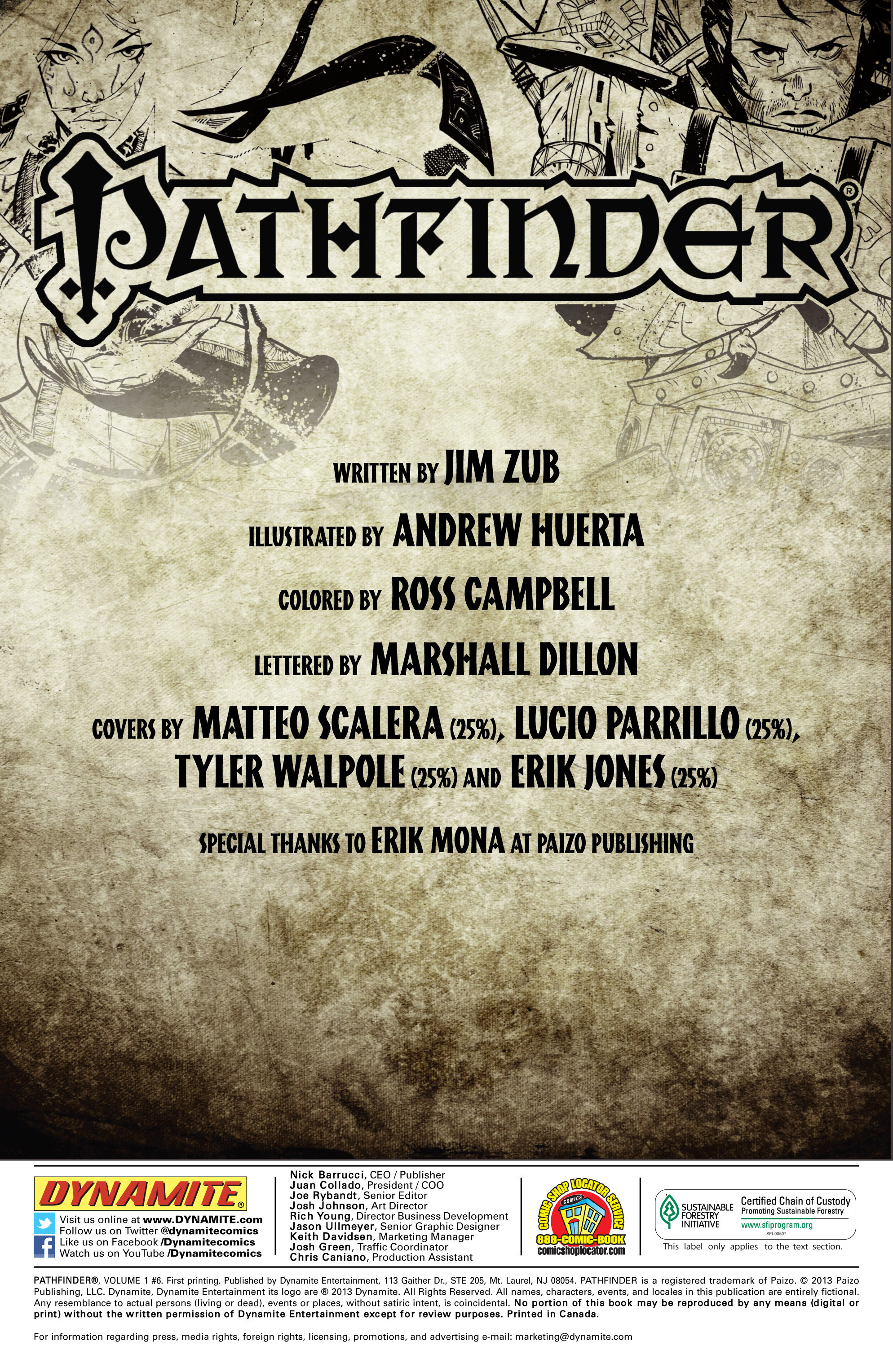 Read online Pathfinder comic -  Issue #6 - 5