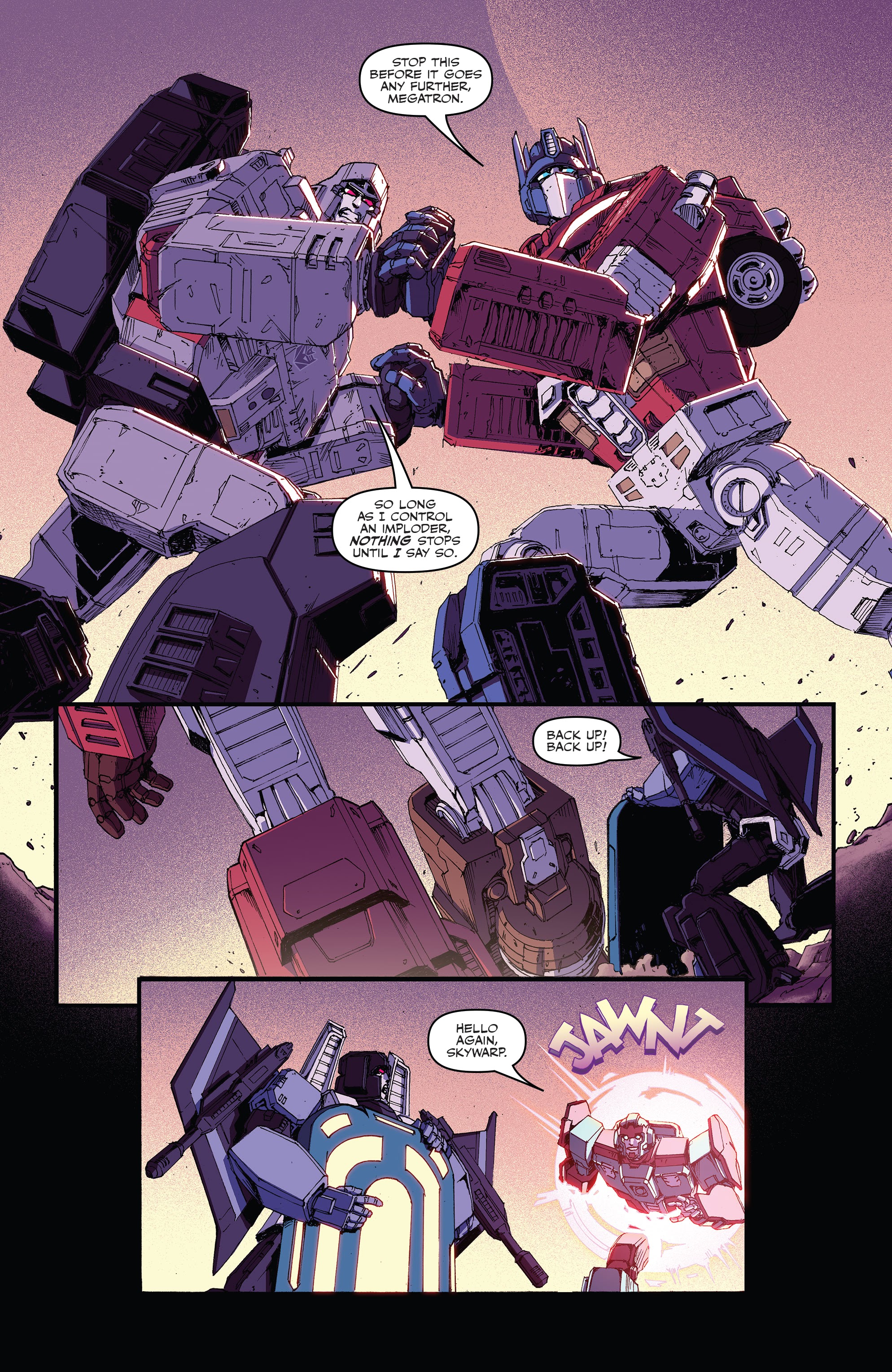 Read online Transformers: Fate of Cybertron comic -  Issue # Full - 9