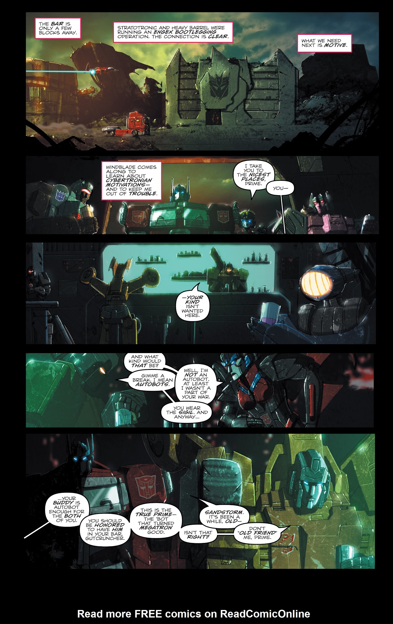 Read online The Transformers: Redemption of the Dinobots comic -  Issue # TPB - 21