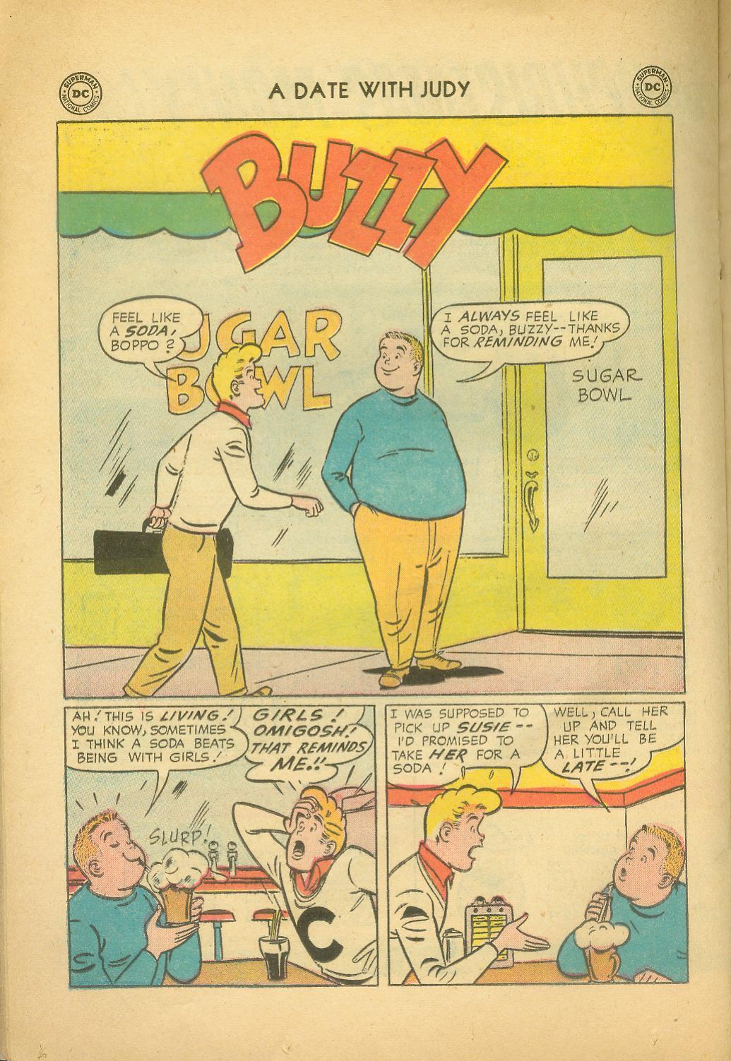 Read online A Date with Judy comic -  Issue #57 - 20