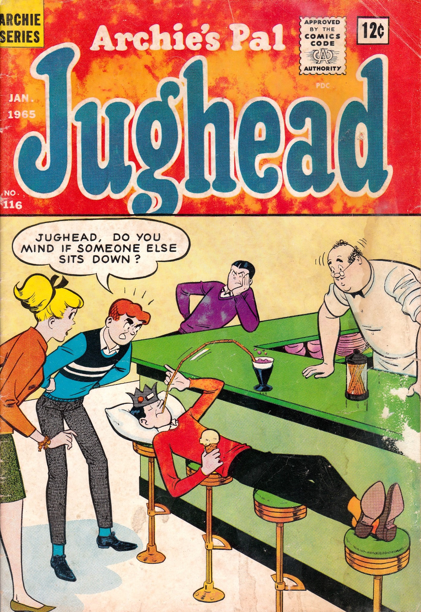 Read online Archie's Pal Jughead comic -  Issue #116 - 2