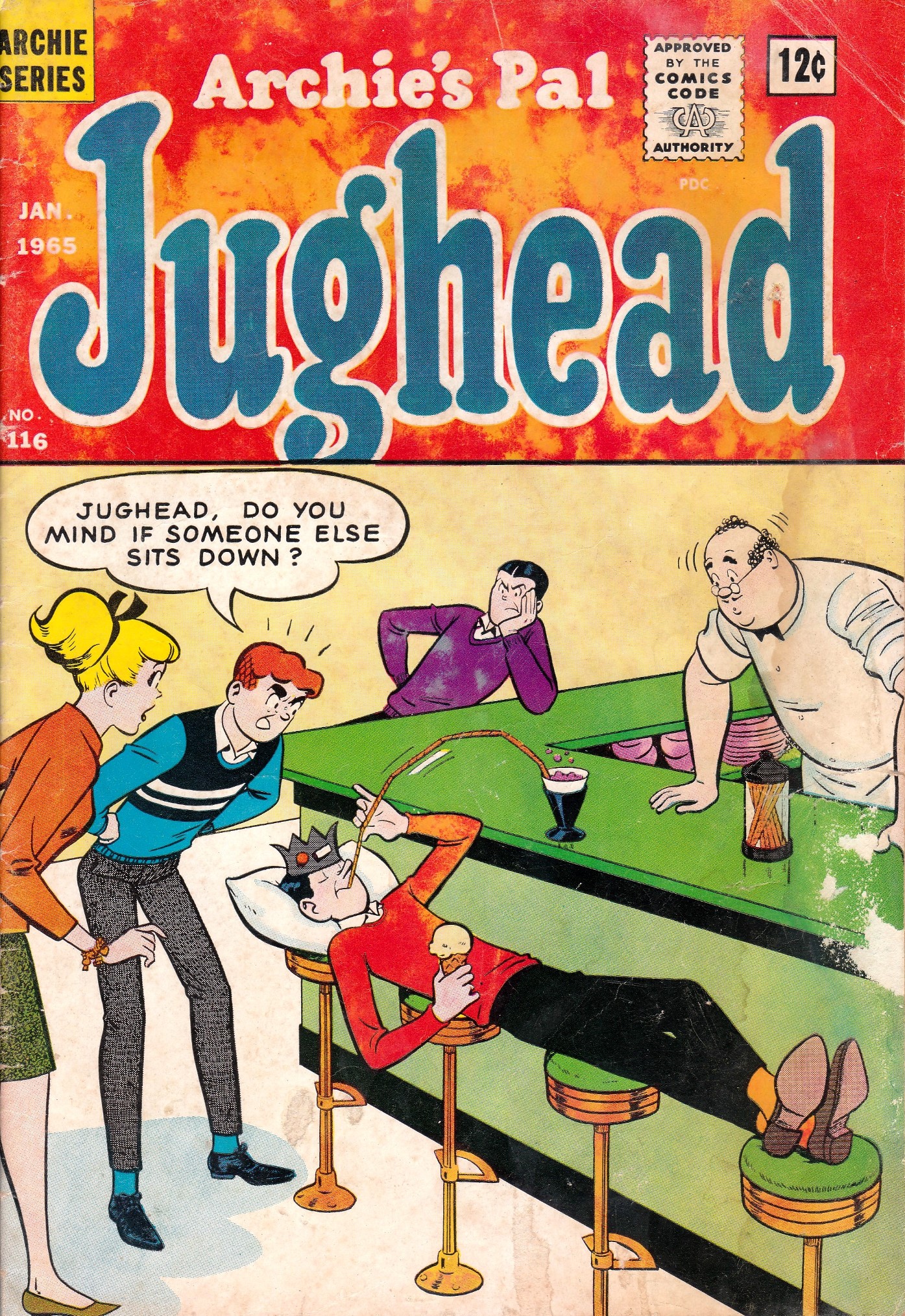 Read online Archie's Pal Jughead comic -  Issue #116 - 2