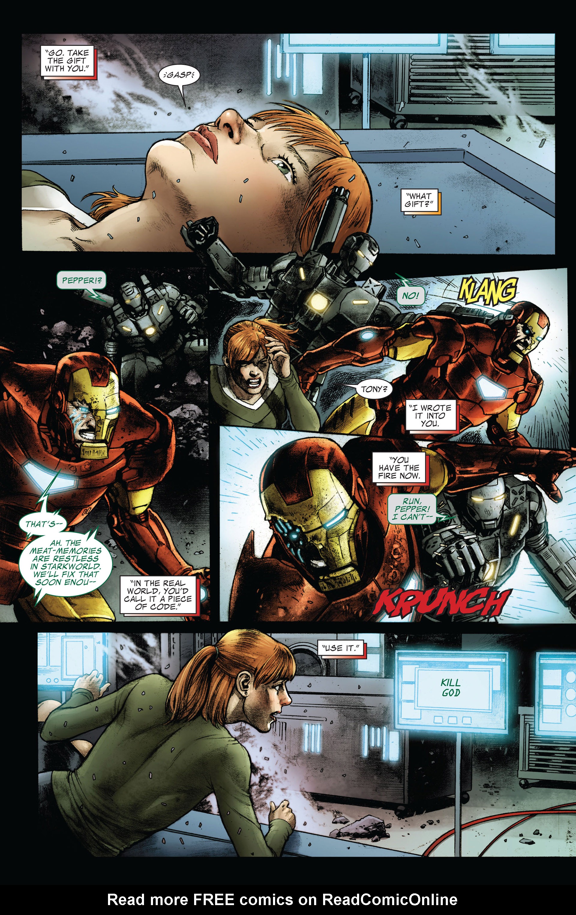 Read online Iron Man: Rapture comic -  Issue #4 - 18