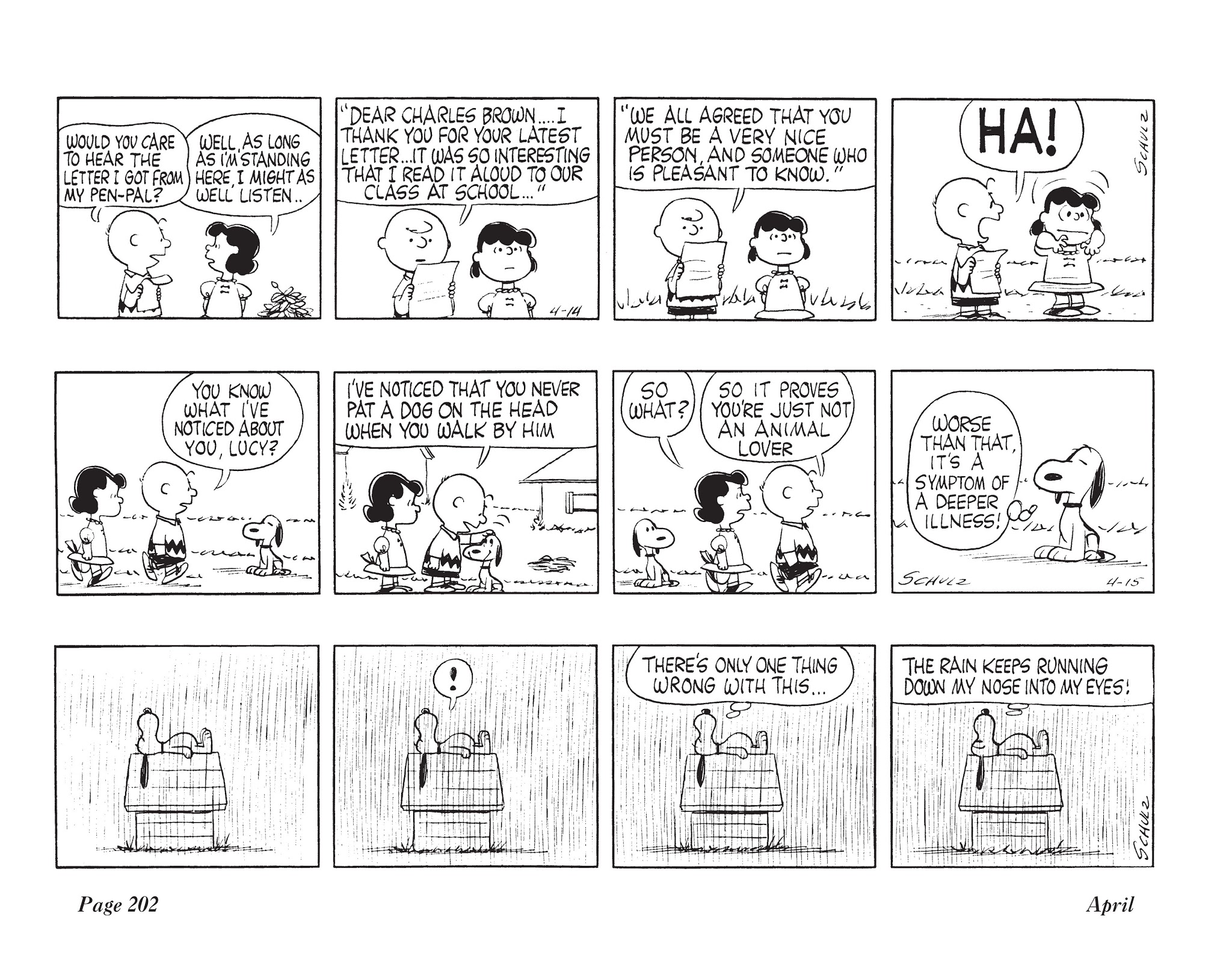 Read online The Complete Peanuts comic -  Issue # TPB 5 - 218