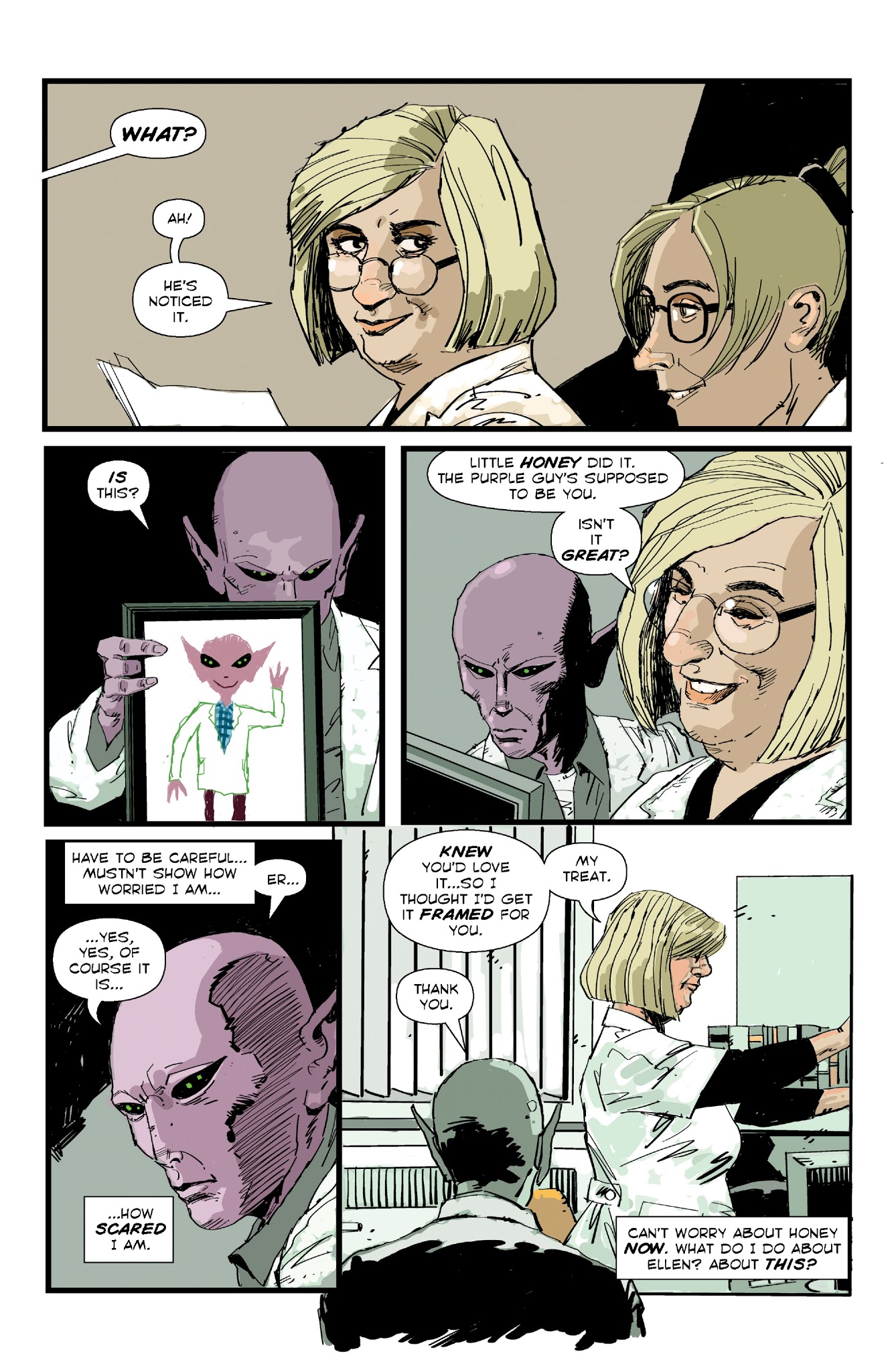 Read online Resident Alien: An Alien in New York comic -  Issue #1 - 7
